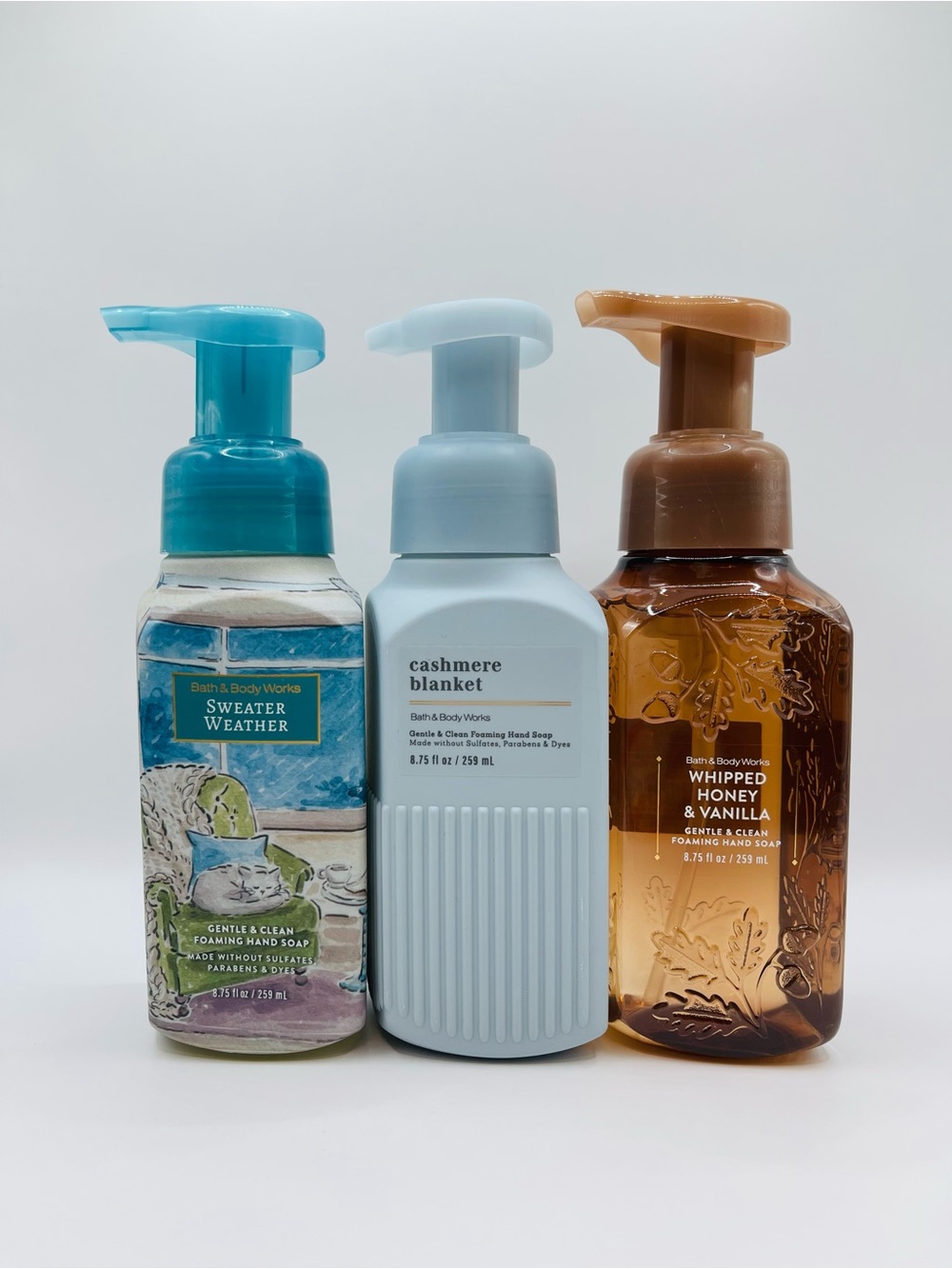 BBW COZY FALL Foaming Hand Soap Sweater Weather Cashmere Vanilla | No Offers